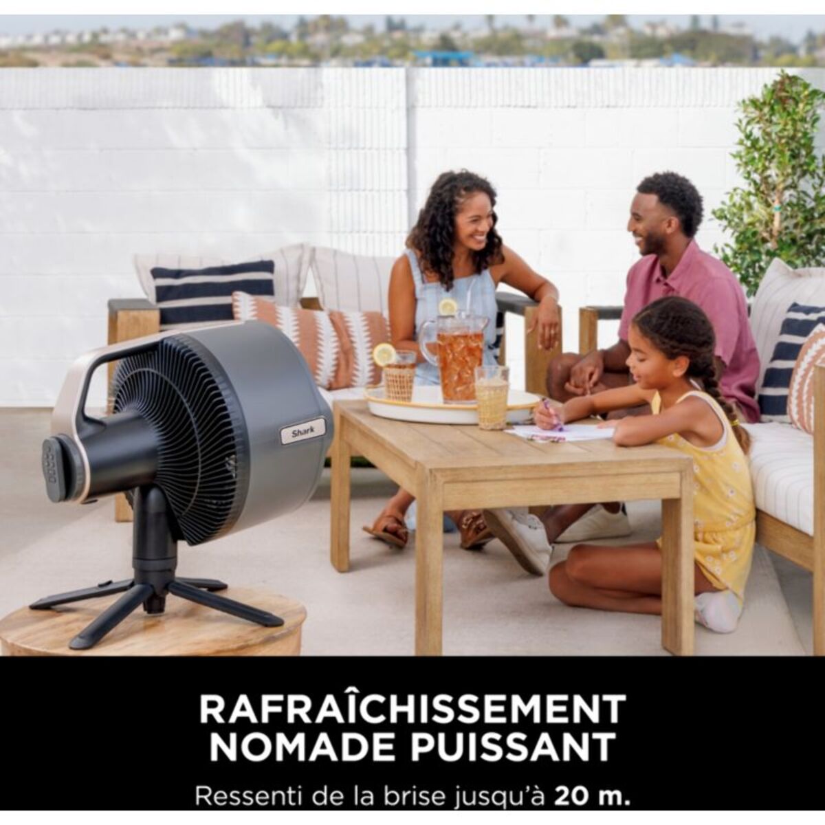 Ventilateur brumisateur SHARK FlexBreeze ProMist FA300EU