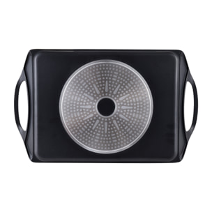 ASADOR GRILL 34X26CM ALUMINIO FUNDIDO IND SMART MP