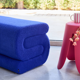 Banc design revêtement bouclette 1-2 places SASHA