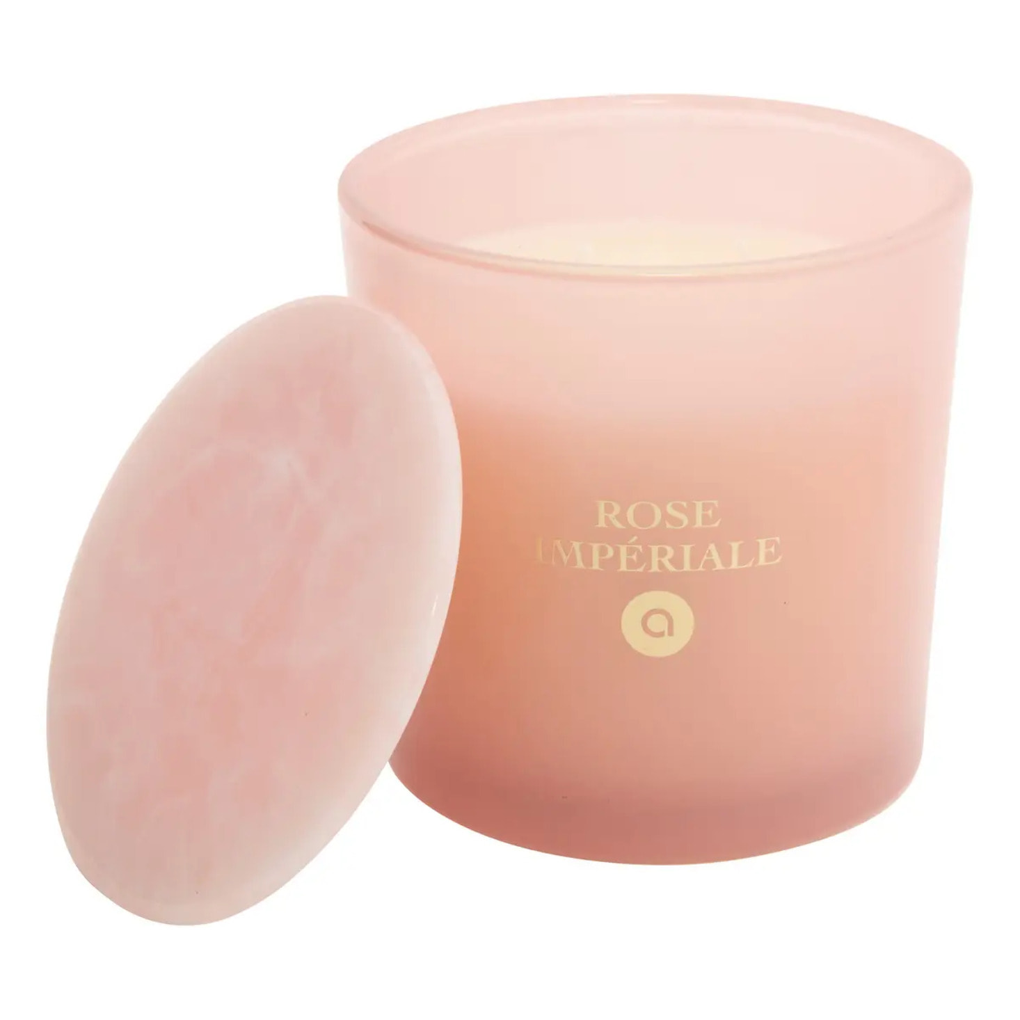 Bougie parfumée Liana 320g Rose impériale