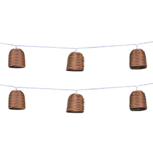 2 Guirlande solaire FORMENTERA 10LED 4M