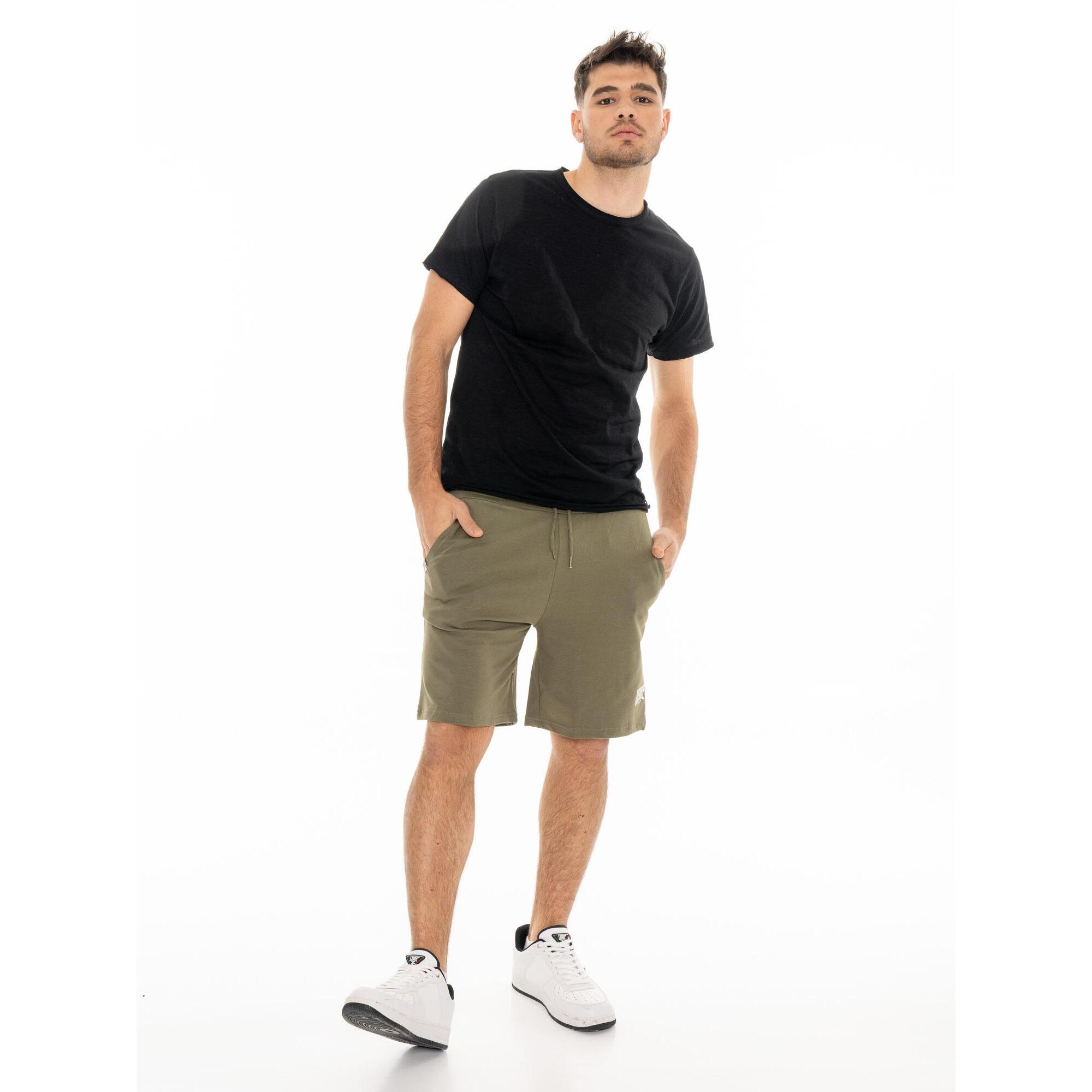 Pantaloncini in cotone da uomo Leone Basic