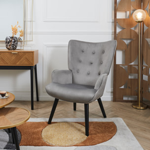 Fauteuil De Salon Giulia Gris