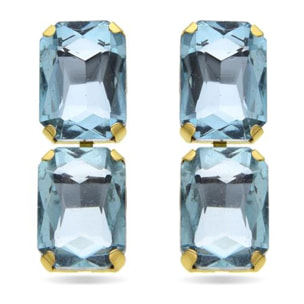 Pendientes Lux by Lux acabadoss en oro amarillo 18k