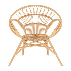 Fauteuil en rotin naturel - Ronnie