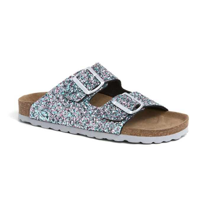 SANDALIA BABUNKERS AZUL