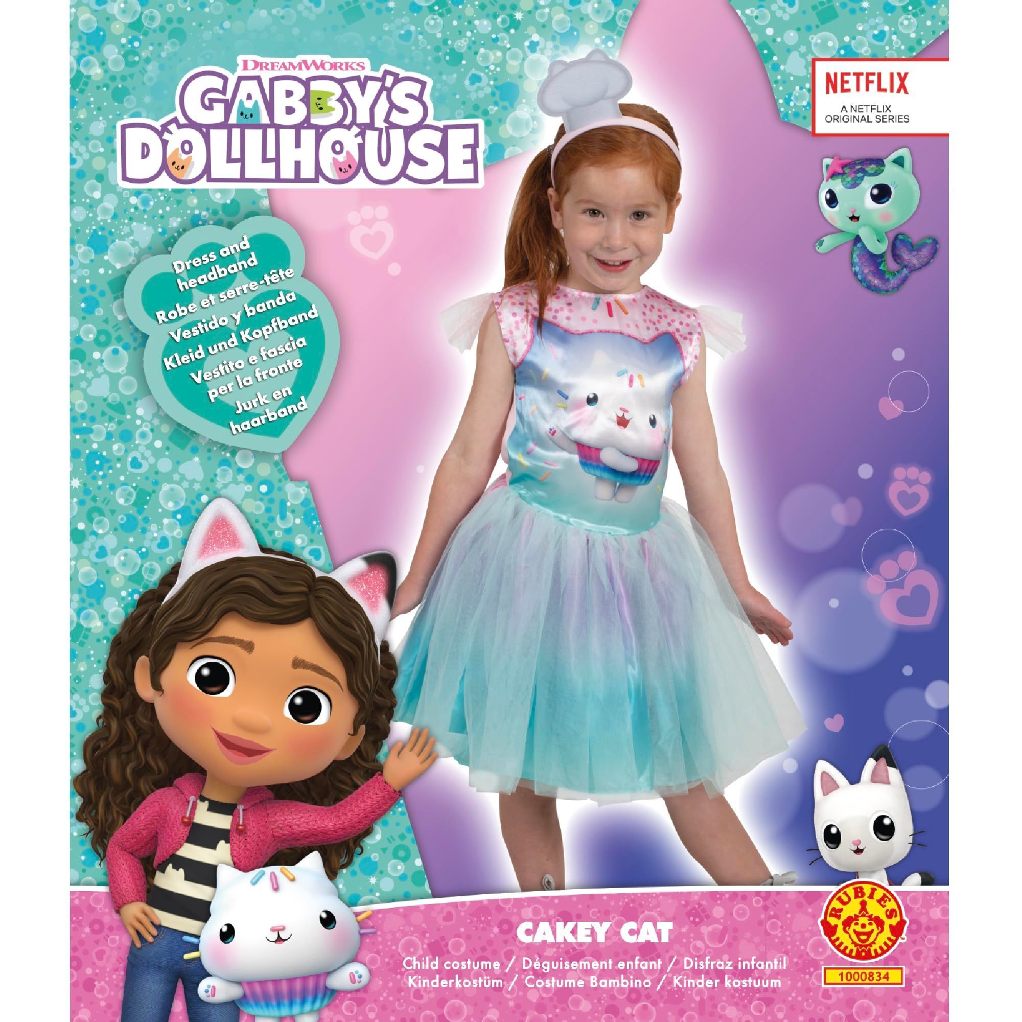 DISFRAZ CAKEY CAT TUTU DELUXE INF