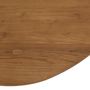 SIXTINE - Table basse 140x75cm en bois de teck recyclé