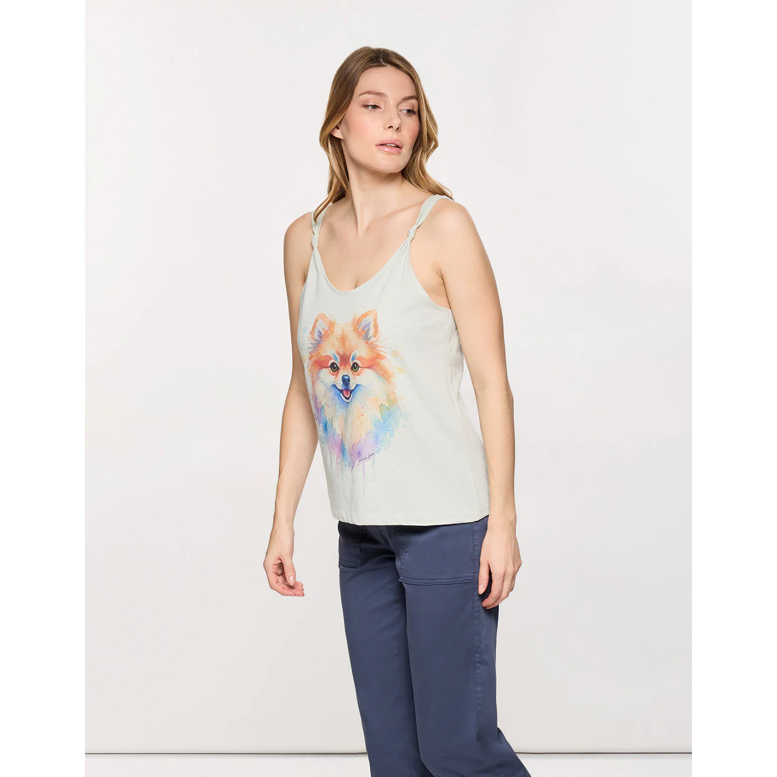 Camiseta Tirantes Aguamarina - Calamocha26