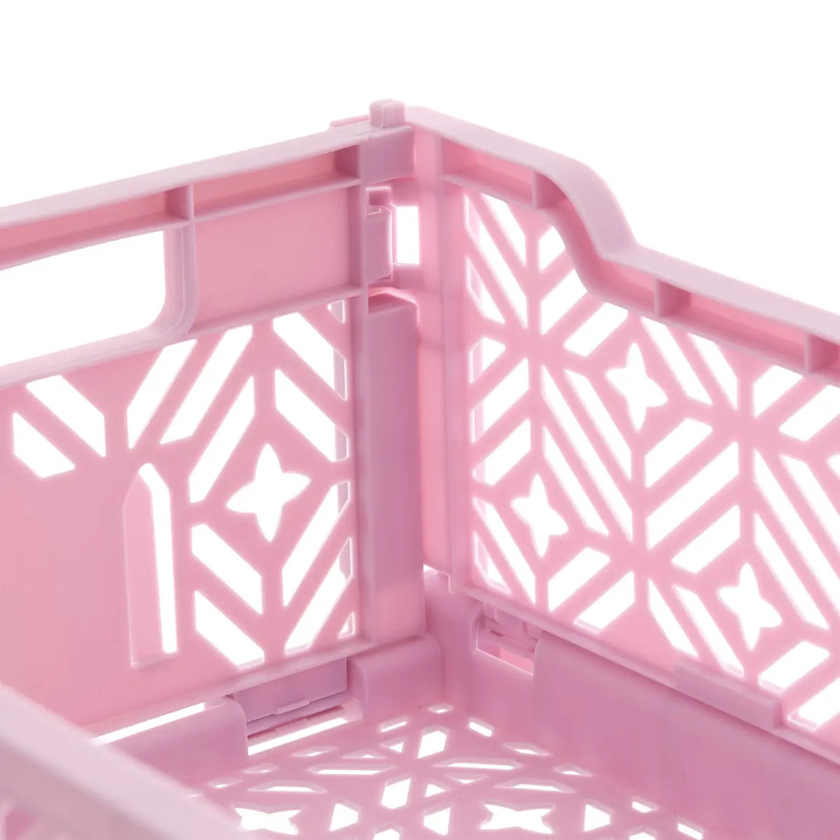 Cagette pliable Arry 30x20cm lilas