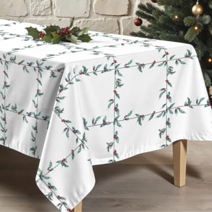 Nappe en résine Anti-tâches White Christmas 1