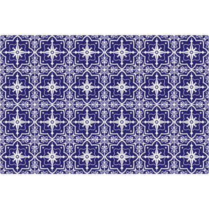 Stickers muraux - Sticker Mural Carrelage adhésif Cuisine Salle de Bain - 24 STICKERS CARRELAGES AZULEJOS IGNACIO