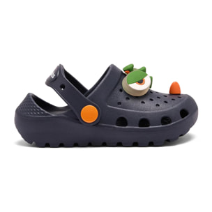 Zuecos de Niño Dino con Luces y Detalles de Dinosaurio