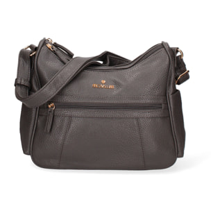 Borsa a tracolla da donna - Modello Seraphina Lux - Ecopelle - 28.0 x 24.0 x 11.0 cm