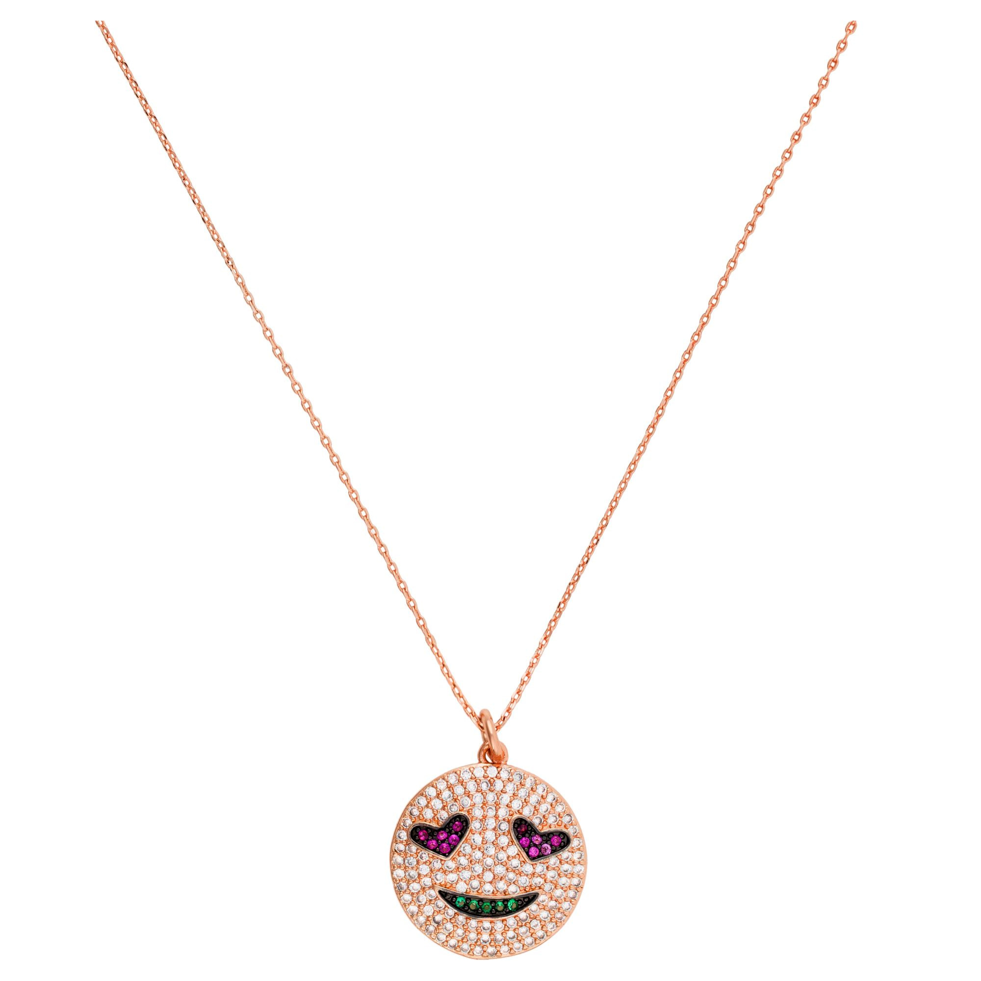 Collana U.S. Polo Assn. In metallo placcato rodio
