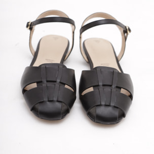 DECOLLETE' PIXIE FLAT CHOCOLA' NERO