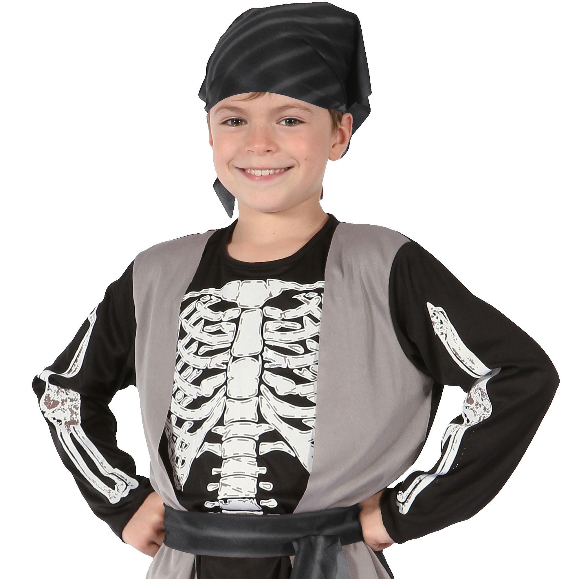 Travestimento Pirata Skeleton Zombie Costume Halloween Bambino