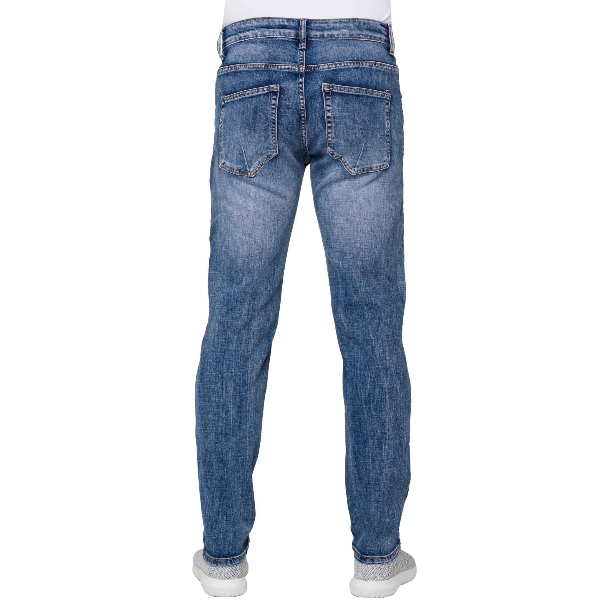 Pantalone denim Hot Buttered Towada 5 tasche Blu