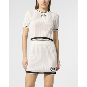 PHILIPP PLEIN Sexy Pure Fit T-Shirt Hexagon