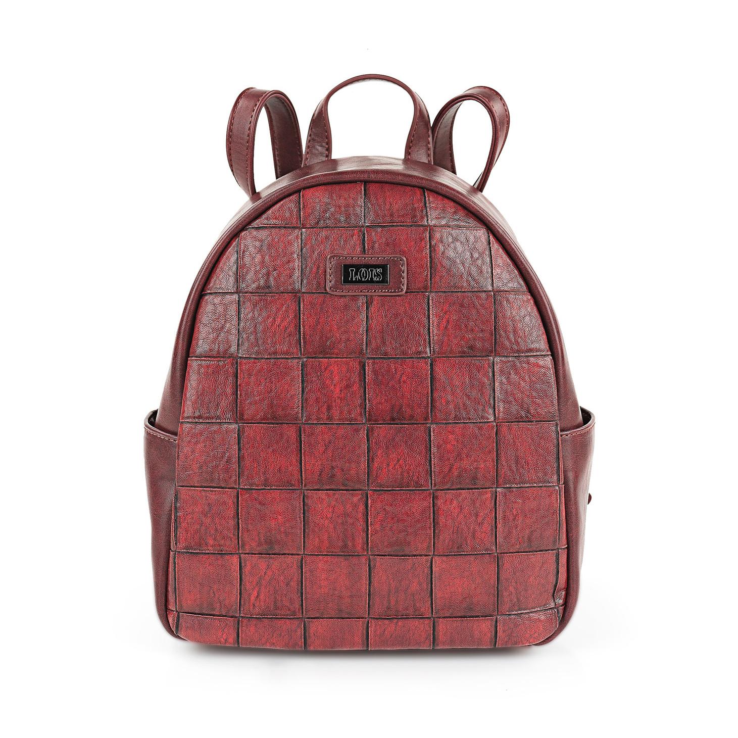 Bolso Mochila Mujer Lois Crossover Rojo