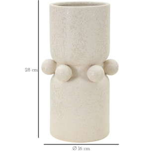VASO CERAMICA BUBBLES CM Ø 16X28