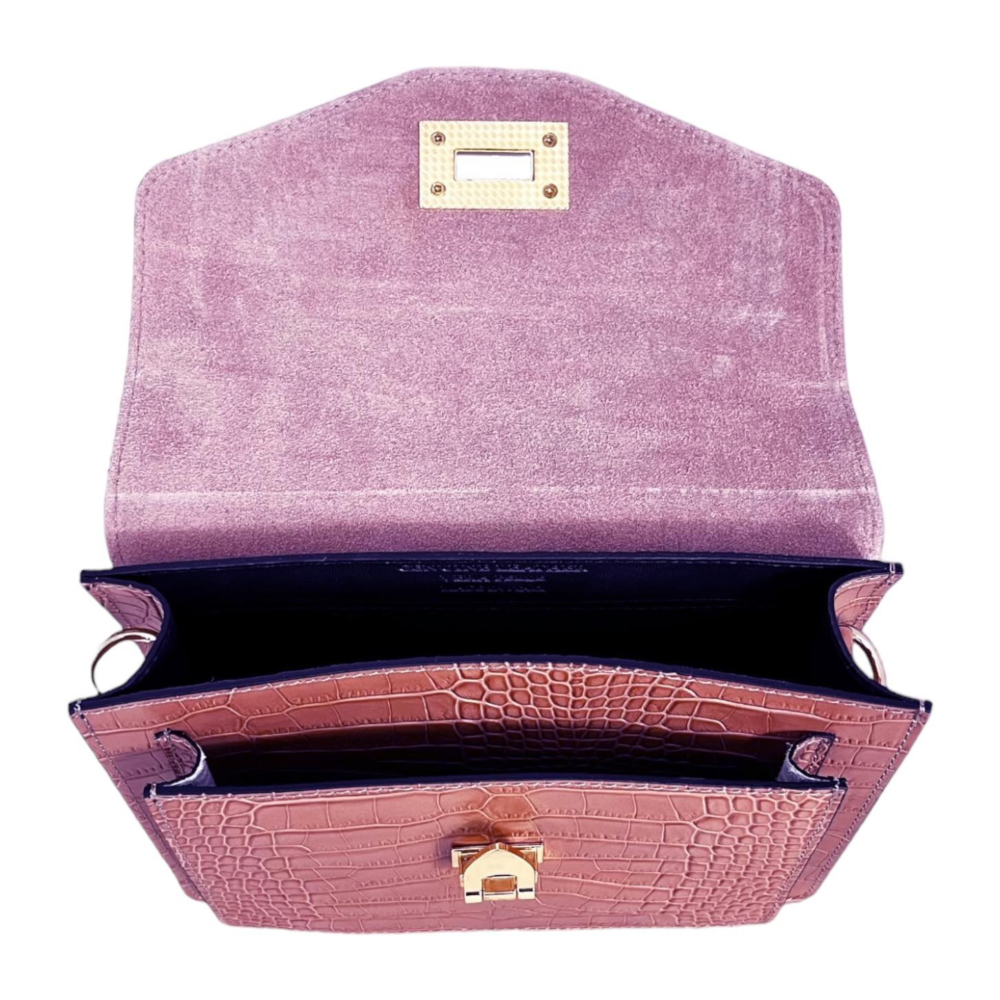 Borsa a spalla Cheval Firenze Charlotte Rosa Antico