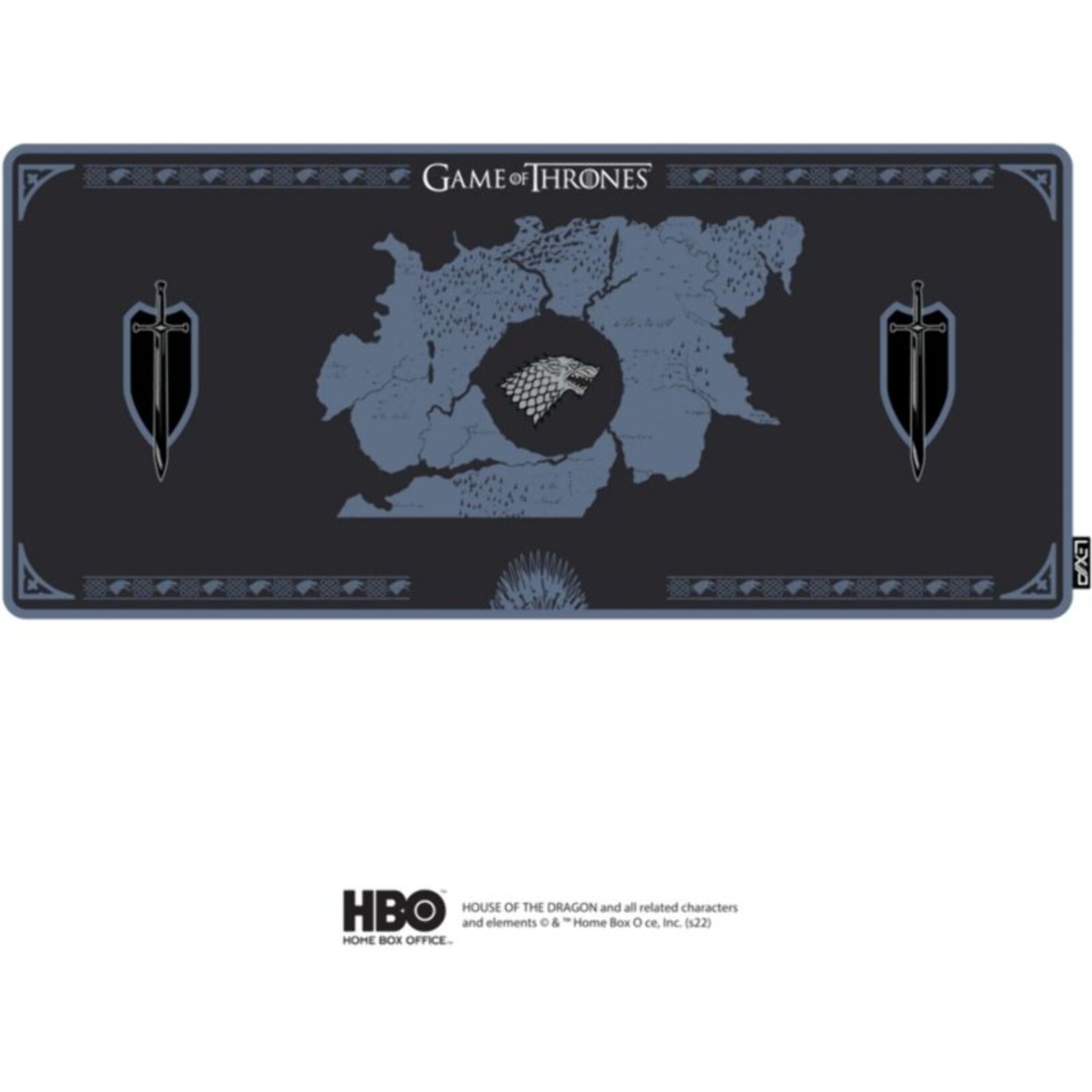Tapis de souris LEXIP X TSUME - GAME OF THRONES STARK TAPIS XX