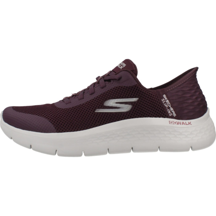 Sneakers De  Mujer Go Walk Flex Grand Entry Burdeos
