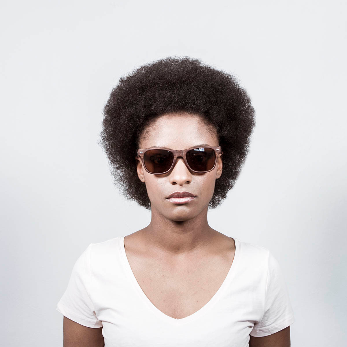 GAFAS DE SOL OCEAN BEACH WOOD de color Marron