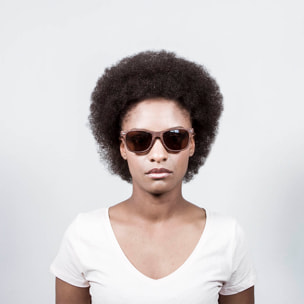 GAFAS DE SOL OCEAN BEACH WOOD de color Marron