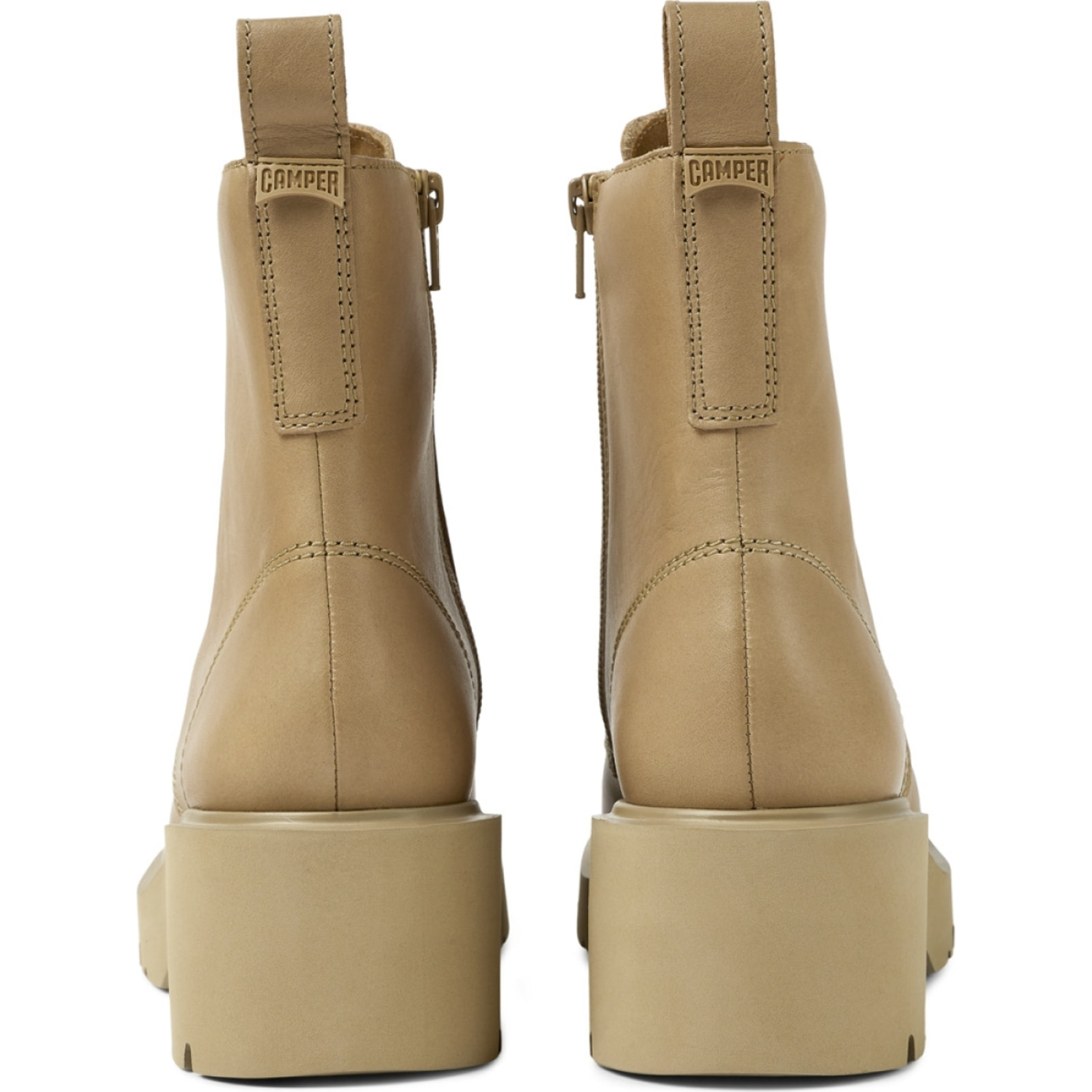 CAMPER Milah - Botines Beige Mujer