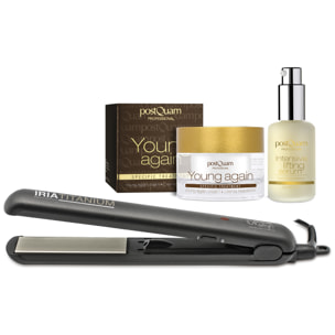 Essences Anti-Âge  Avec Fer Professionnel Iria Titanium En Cadeau