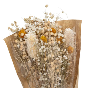 Bouquet fleurs séchées "Chardon" H48cm