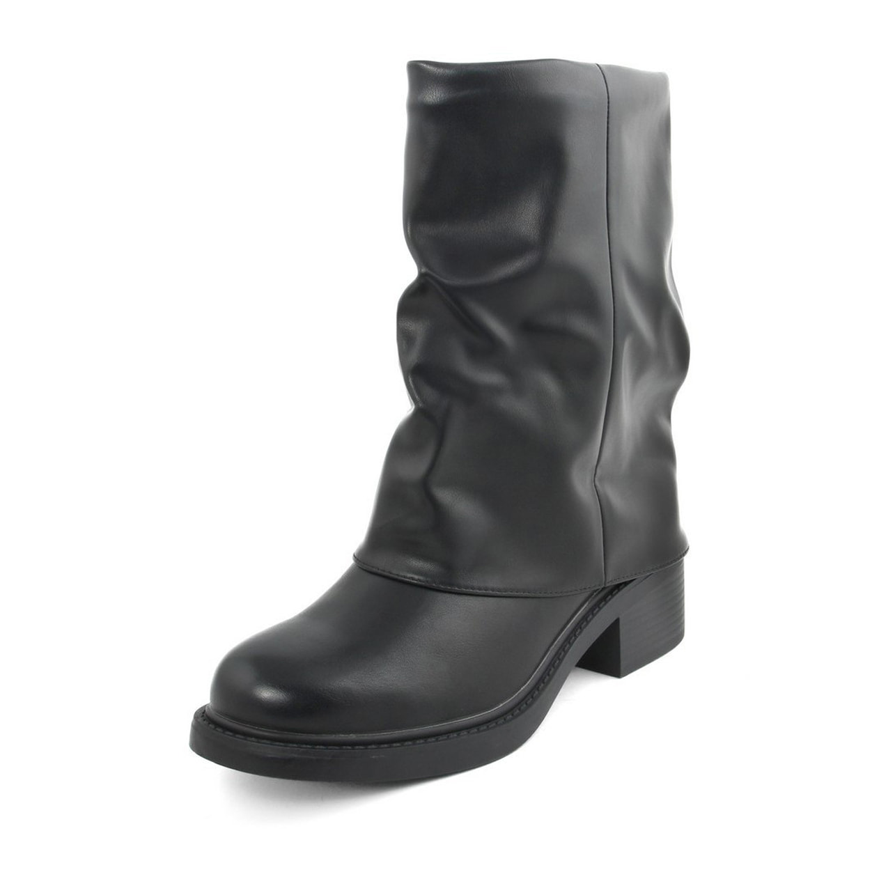 Stivaletti Donna colore Nero-Altezza tacco:5cm