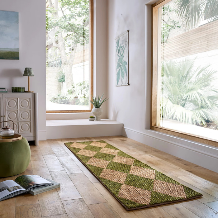 Tapis en jute de couloir  EFFIE