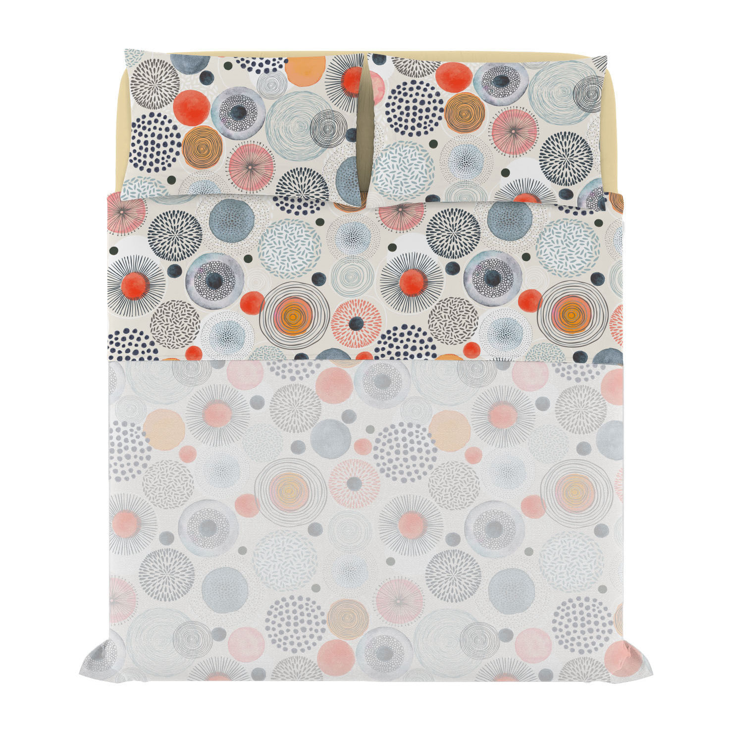 COMPLETO LETTO FANTASY MATRIMONIALE - 100% MICROFIBRA