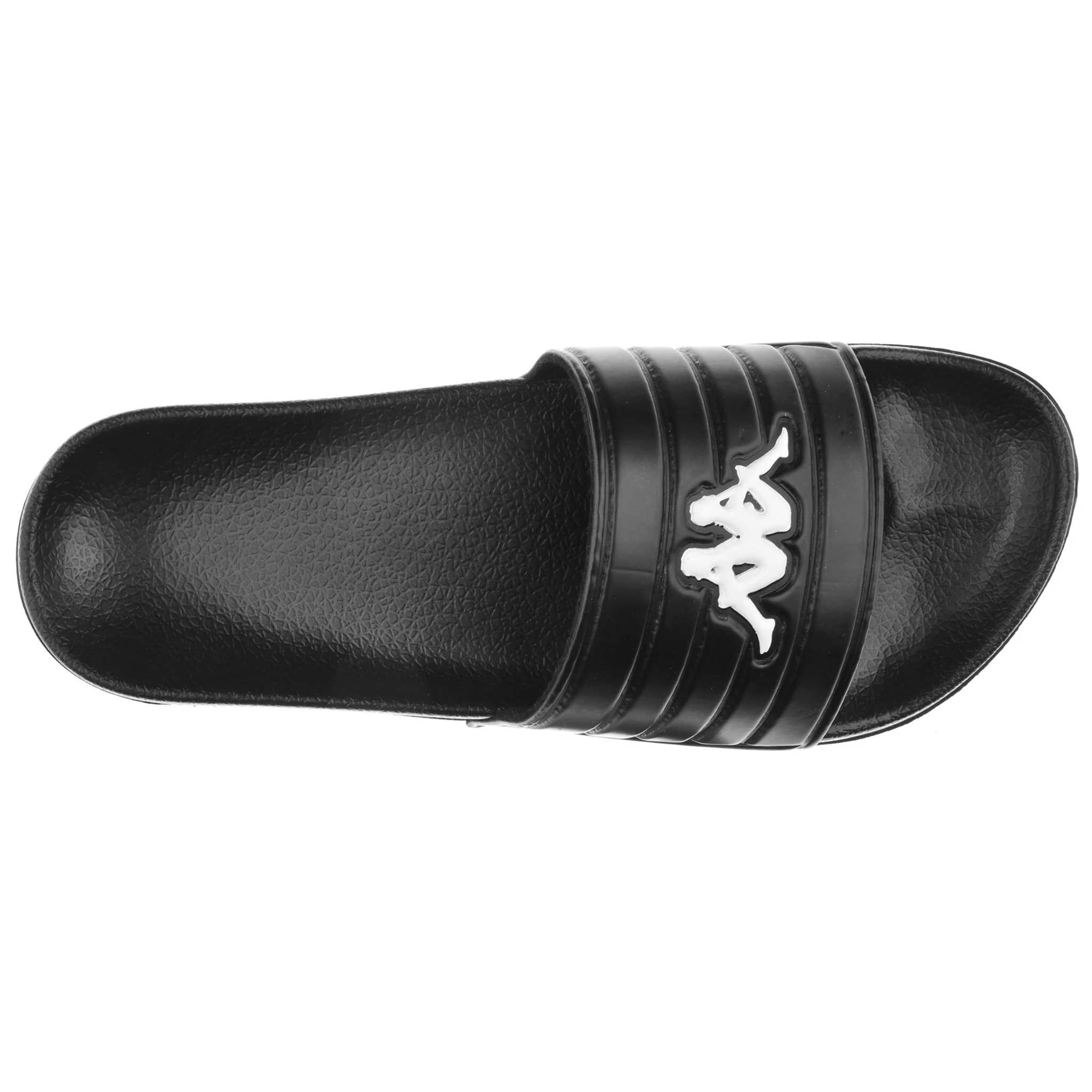 Kappa - Chanclas Hombre Mujer Negro - Logo Sarty