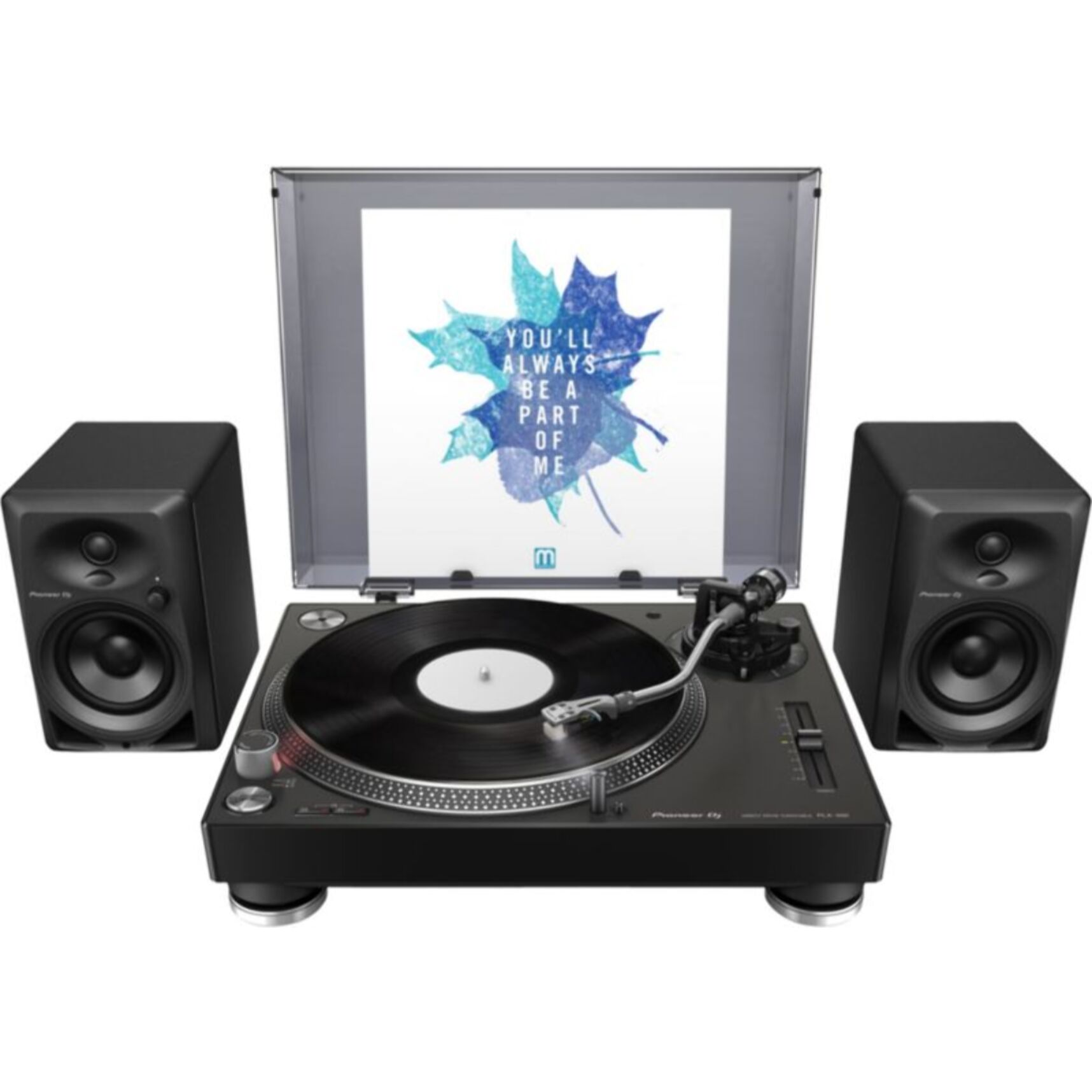 Platine vinyle PIONEER DJ PLX-500 noire