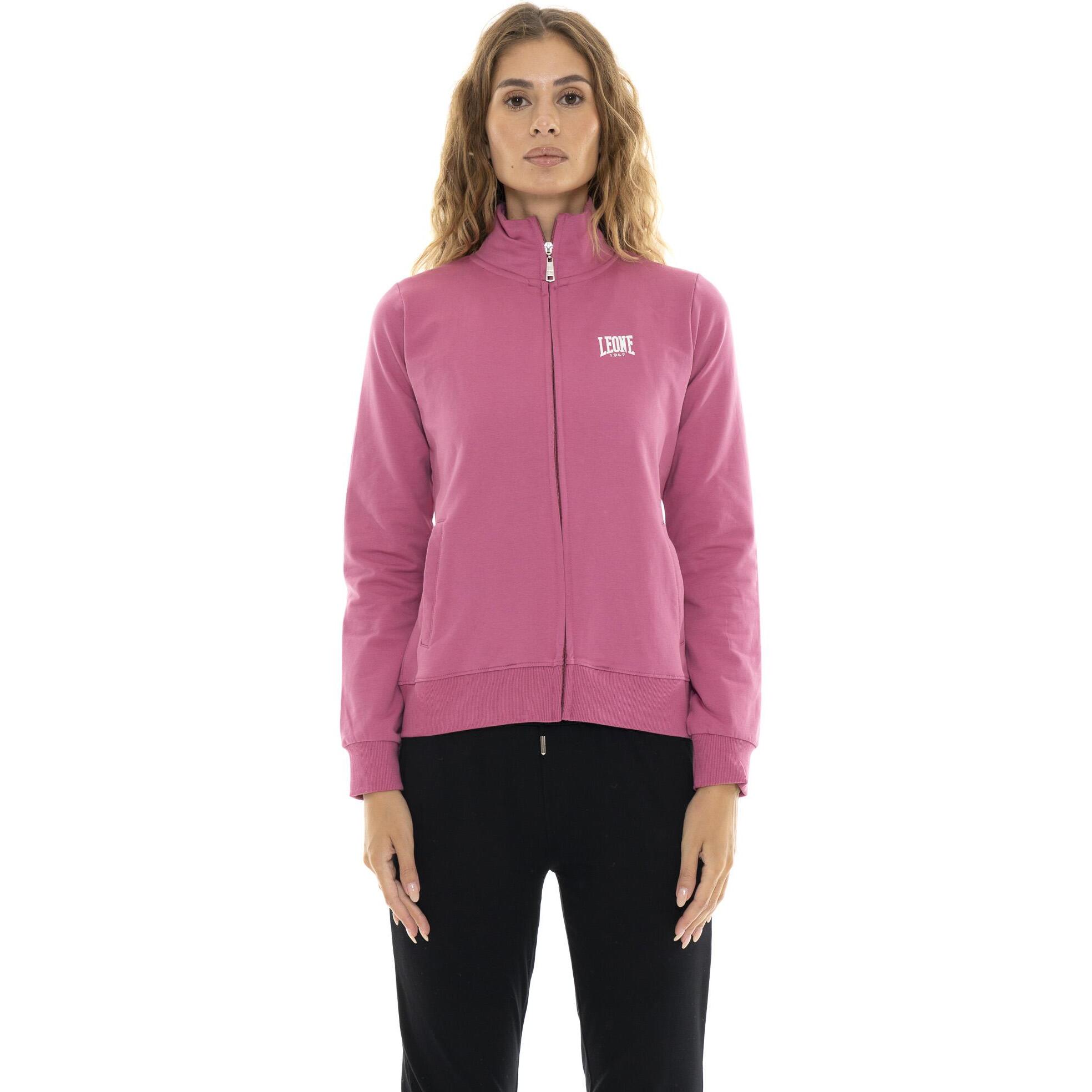 Tuta da donna invernale con colletto e zip "Silver"