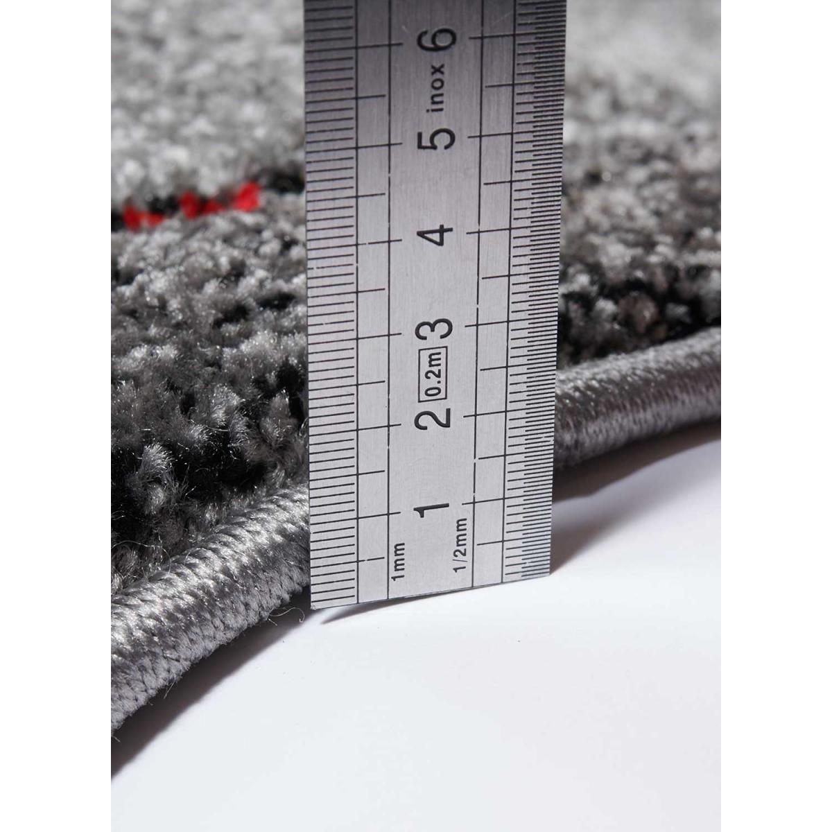 Tapis moderne Tavo avec motif de gouttes d'eau