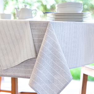 Mantel 100% algodón BAEZA Gris