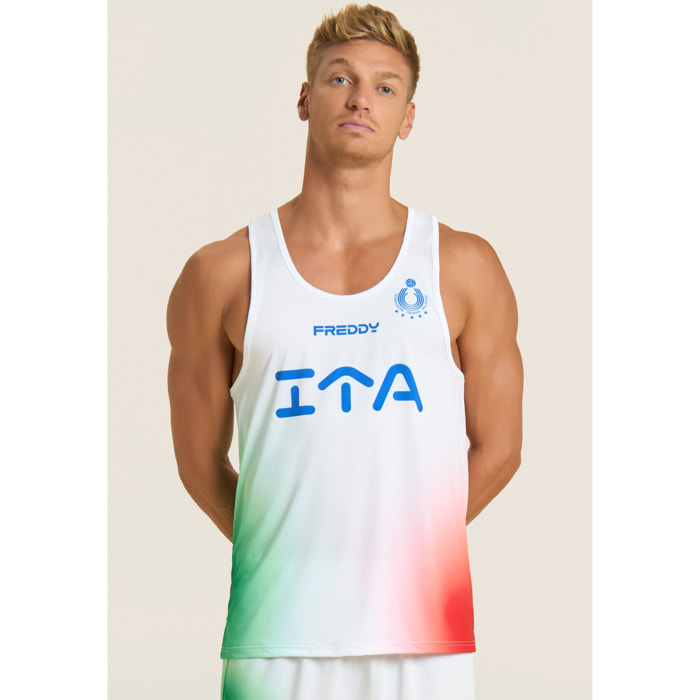 Canotta uomo Beach Volley Italia 2025/26 con protezione UV