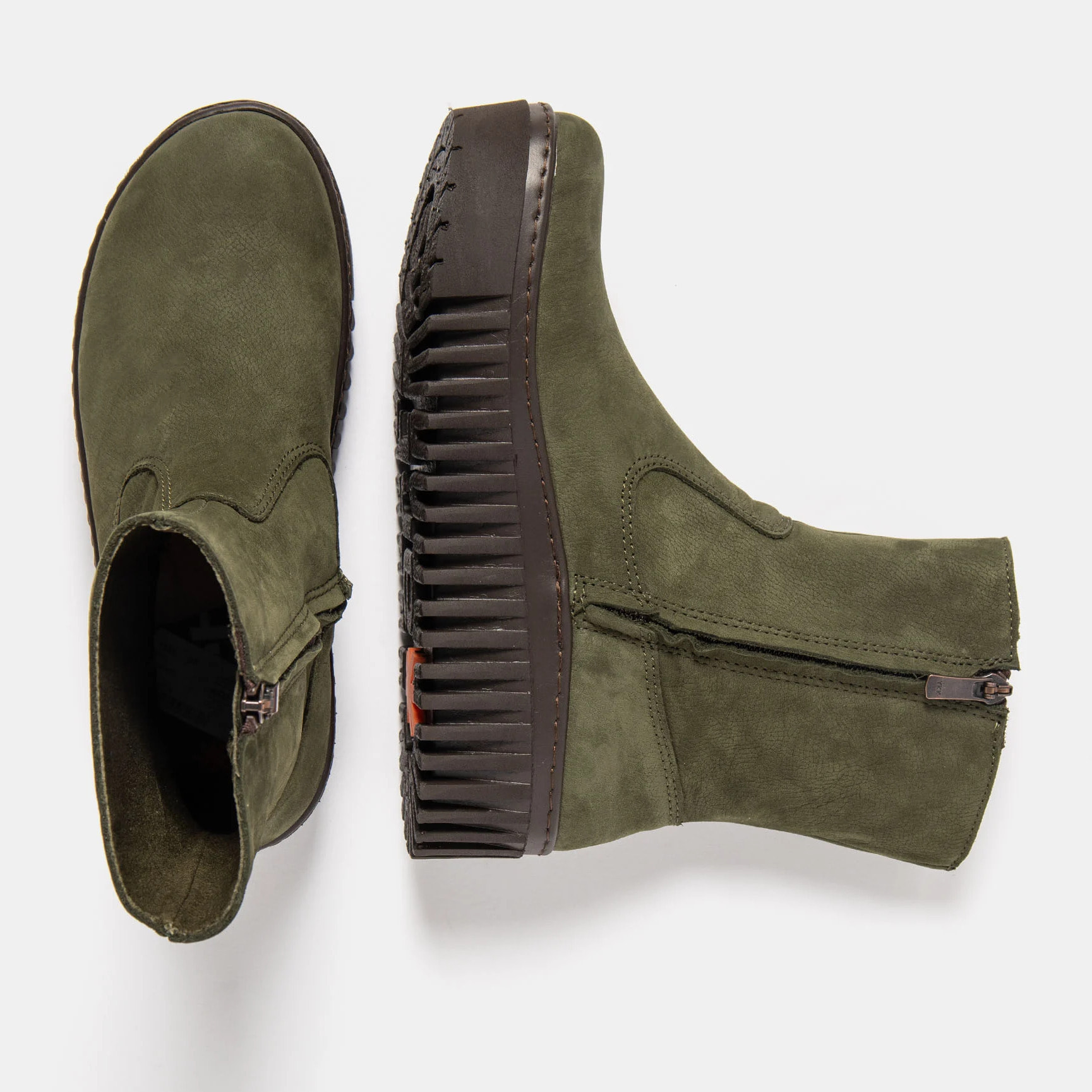 Botines 1531 NOBUCK KAKI/BRIGHTON color Kaki
