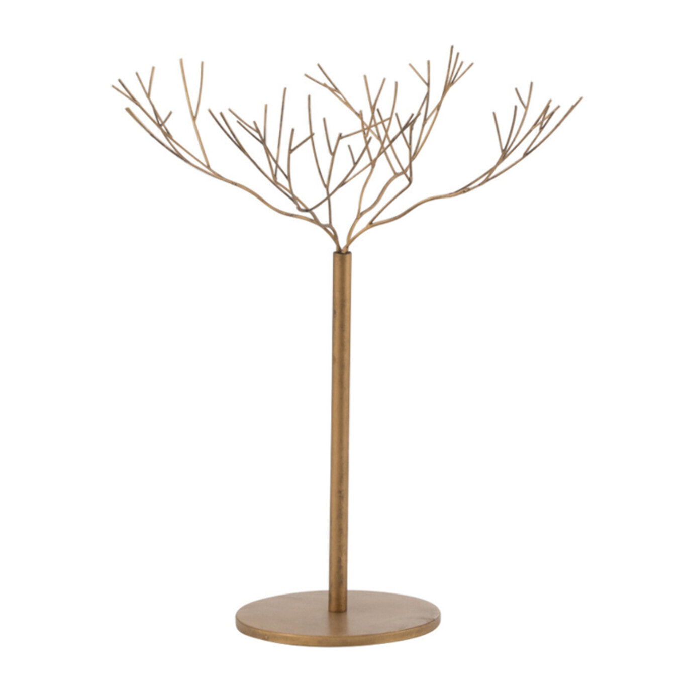 J-Line décoration Sapin de Noël Plumes - métal - or  - small