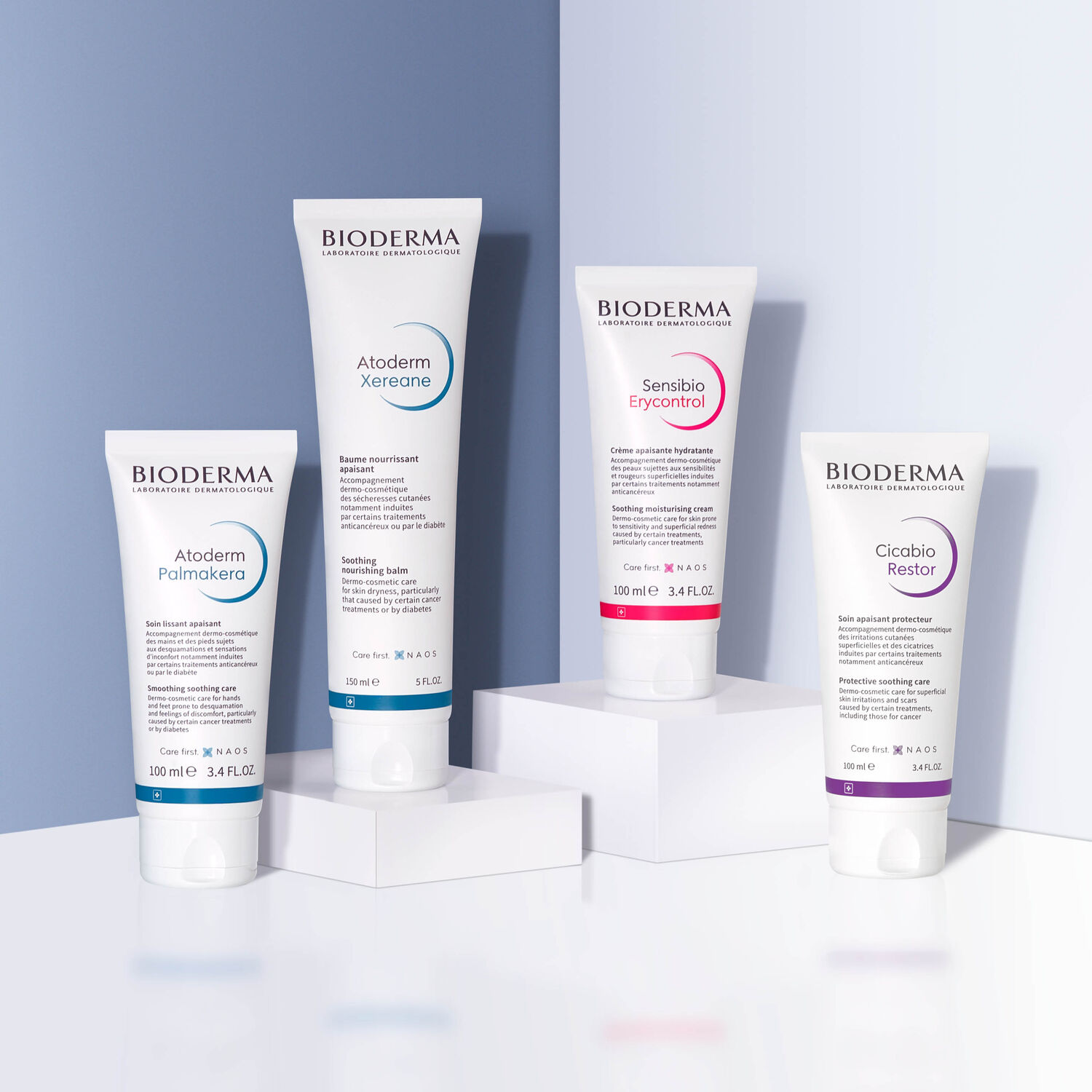 Atoderm Palmakera - Soin Lissant Apaisant Mains et Pieds  100 ml