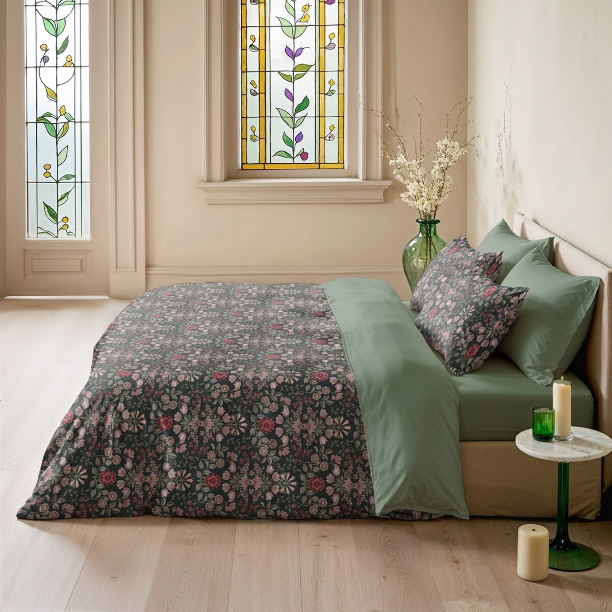 Housse de couette milara vert