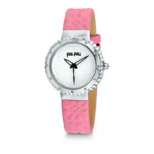 Reloj Folli Follie WF13A032SPR Mujer Analogico Cuarzo con Correa de Cuero