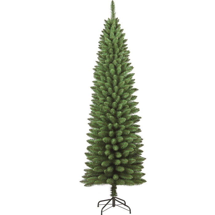 Albero di Natale ''Sofia'', Altezza 120 cm, 198 rami, Lineare, 45x45x120 cm