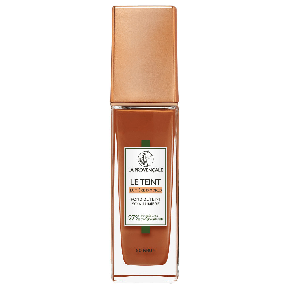 La Provençale Le Fond de Teint Soin Lumière Naturel 50 Brun 30ml
