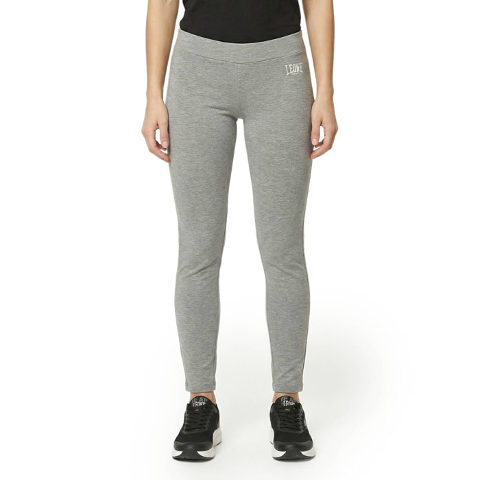Leggings da donna in cotone elasticizzato Leone Basic
